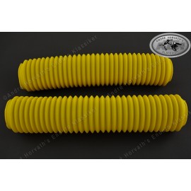 fork boots kit yellow 40-43mm/460mm long
