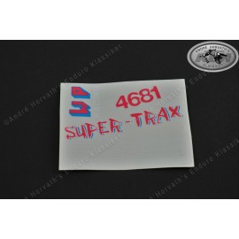 White Power Super Trax Sticker