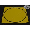 Number Plate Background oval Yellow