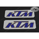 Aufklebersatz KTM blau-gold