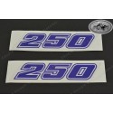 decal kit blue "250"