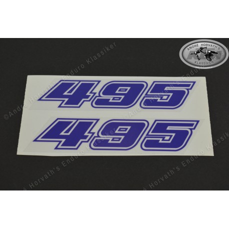 André Horvath's - enduroklassiker.at - Decals/Stickers/Accessoirs - decal kit 495