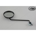 Mirror Black Plastic with clamp fits left or right