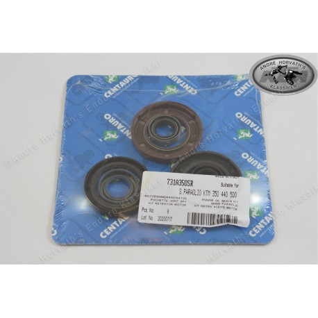 NOS KTM 0760254070 CRANKSHAFT SEAL RING 25X40X7 125EGS 125EXC 