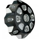 gas tank cap Aluminium billet Black