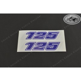 Decal Pair 125 blue