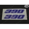 decal kit blue KTM 390 1981-1983