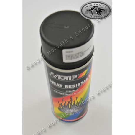 Heat Resistant Exhaust Paint Black Dupli Color Through 800 C 400ml - Heat Resistant Paint Colors For Metal