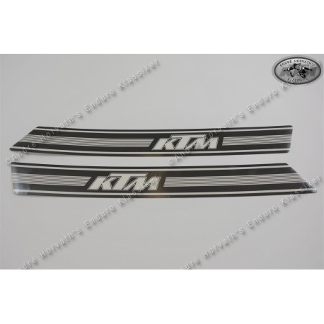 decal kit KTM models 1974/1975 black/white