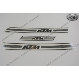 TECNOSEL Graphic Kit Replica OEM KTM GS 74-76 White Background