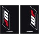 Showa fork decal kit 155x235mm (kit suits to two fork tubes)