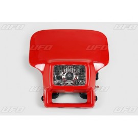 Headlight UFO Red Honda XR250/XR400 12V Halogen E-approved