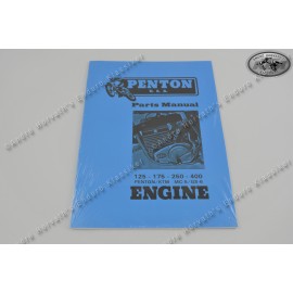 Penton KTM Spare Parts Manual Engine 1977