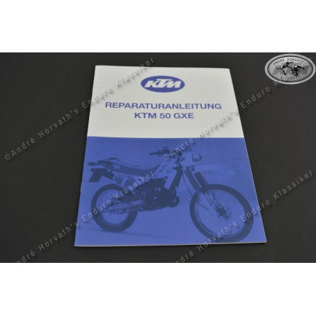 André Horvath's - enduroklassiker.at - Tools and Literature - Repair Manual KTM 50 GXE/GXR