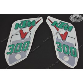 Decal Kit Gas Tank Spoiler KTM 300 1991