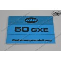 Owners Manual KTM 50 GXE