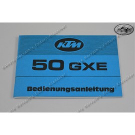 Bedienungsanleitung KTM 50 GXE/GXR