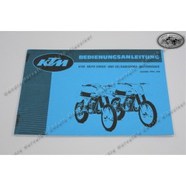 KTM owners manual 1979