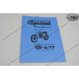 Penton/KTM Spare Parts Manual 1977 Frame