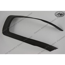 front fender mud flap Black