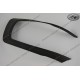 front fender mud flap Black